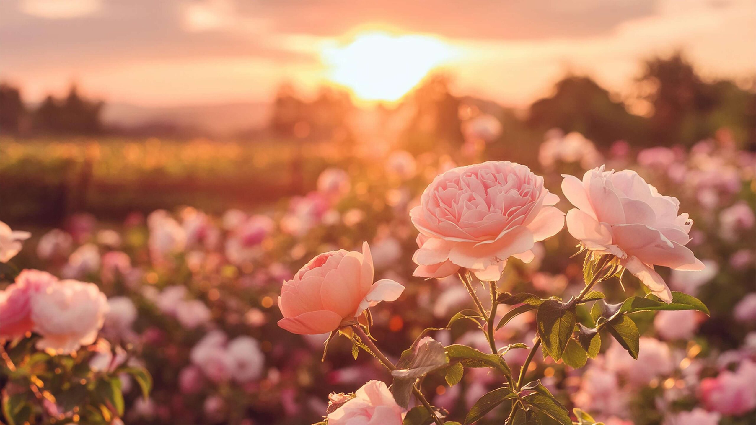 rose-garden-sunset